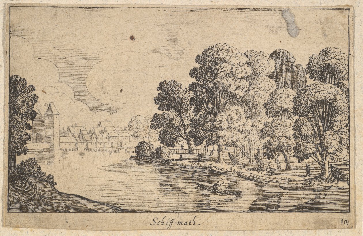 Schiff-matematika, 1625-77. alkotó: Wenceslaus Hollar