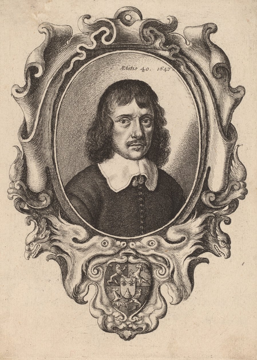 Önarckép, 1647. alkotó: Wenceslaus Hollar
