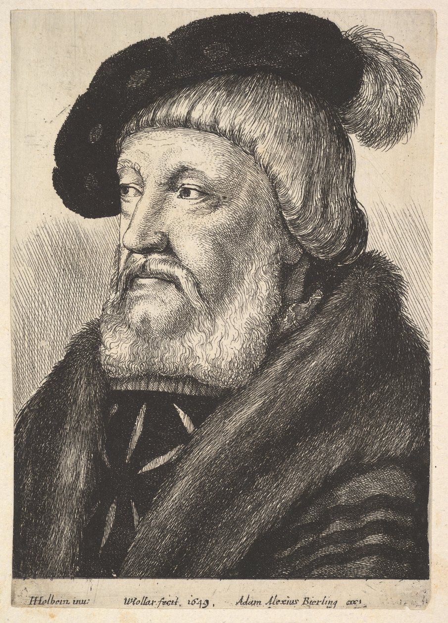 Sir William Butts, 1649. alkotó: Wenceslaus Hollar