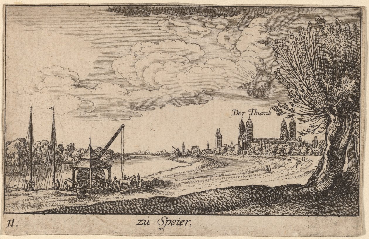Speyer alkotó: Wenceslaus Hollar