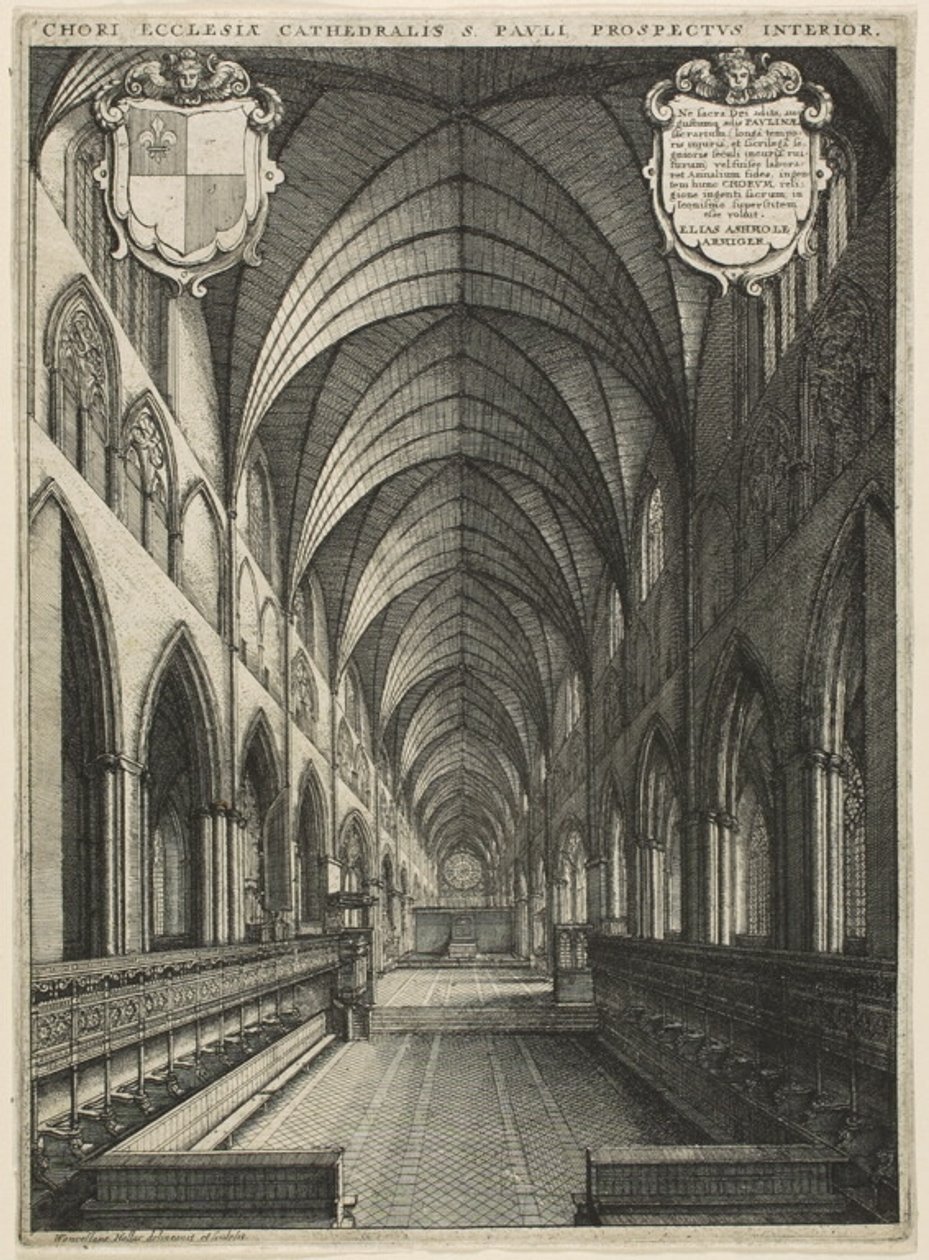 Szent Pál Kórus alkotó: Wenceslaus Hollar
