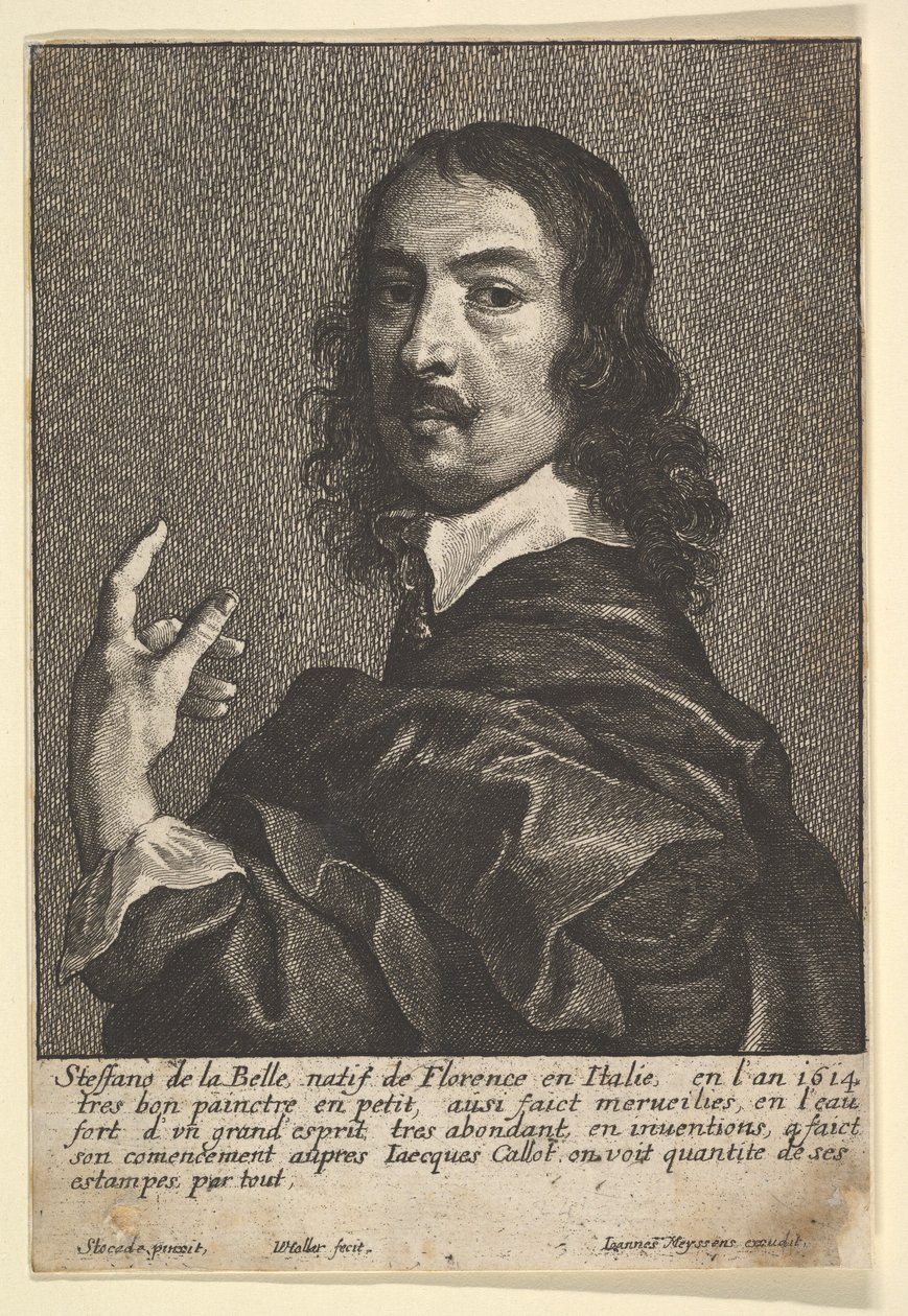 Stefano della Bella, 1649. alkotó: Wenceslaus Hollar