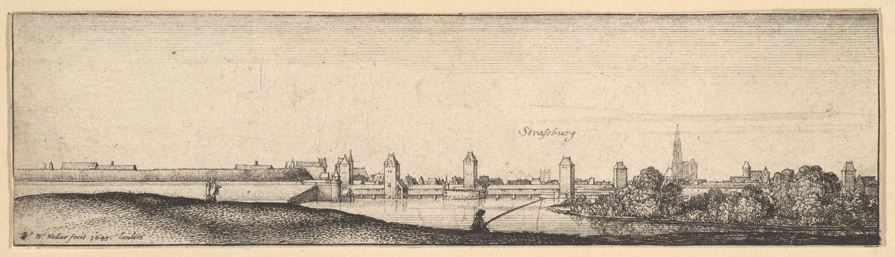 Strasbourg alkotó: Wenceslaus Hollar