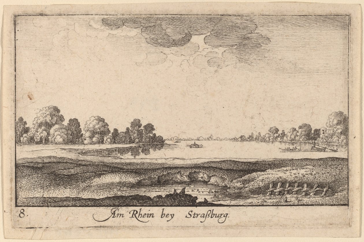 Strasbourg: The Toll House alkotó: Wenceslaus Hollar
