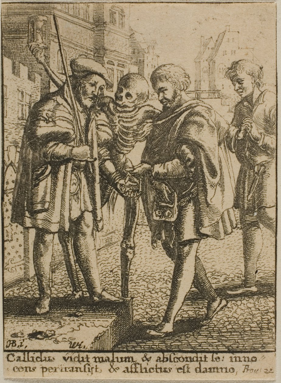 A szószóló és a halál alkotó: Wenceslaus Hollar