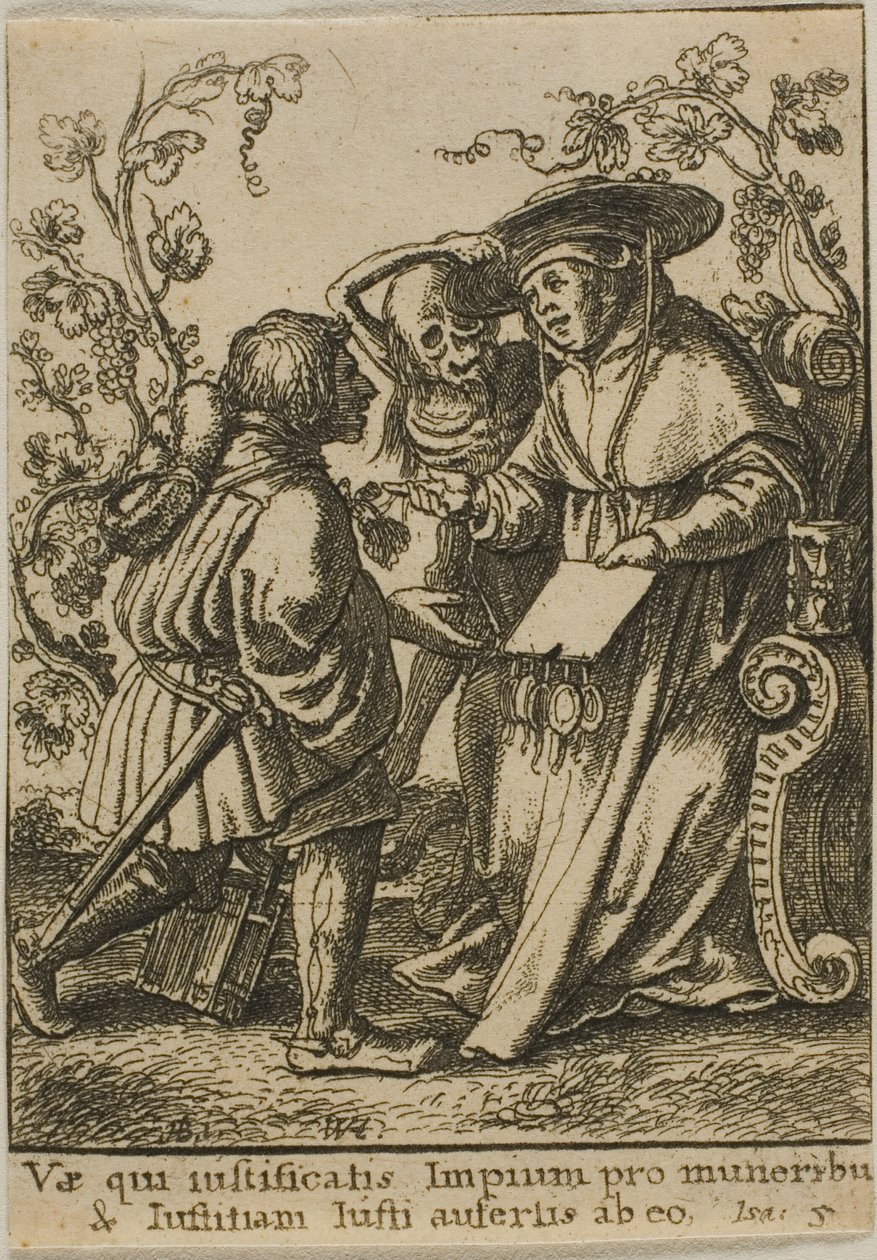 A bíboros és a halál alkotó: Wenceslaus Hollar
