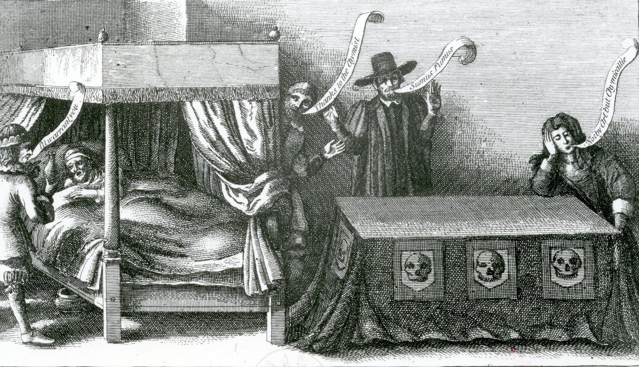 I. Jakab király halála, 1625 alkotó: Wenceslaus Hollar