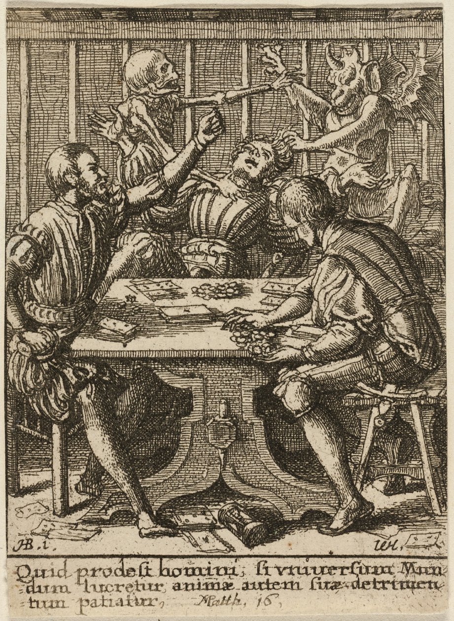 A Játékmesterek és a halál, A haláltáncból alkotó: Wenceslaus Hollar