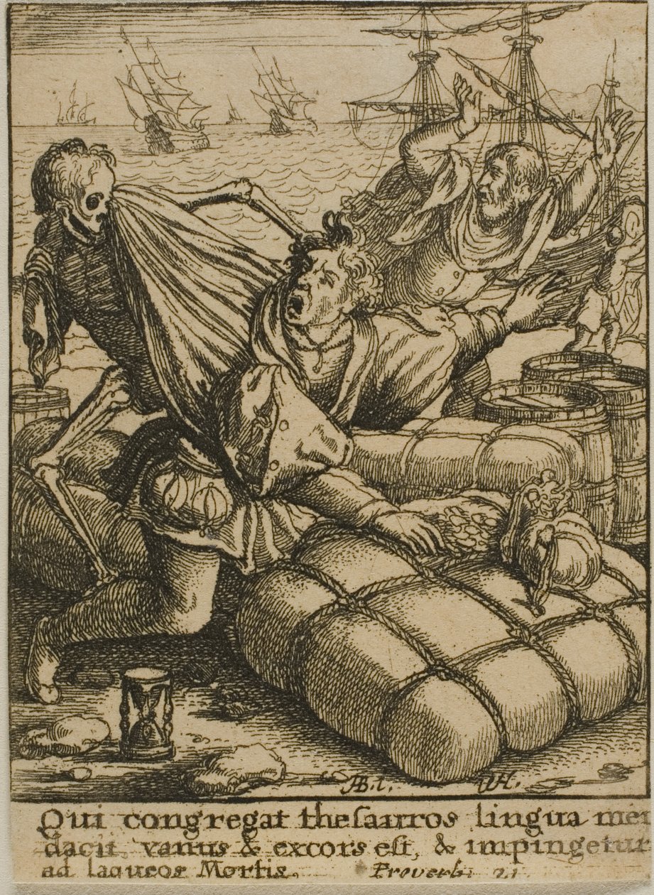 A kereskedő és a halál alkotó: Wenceslaus Hollar