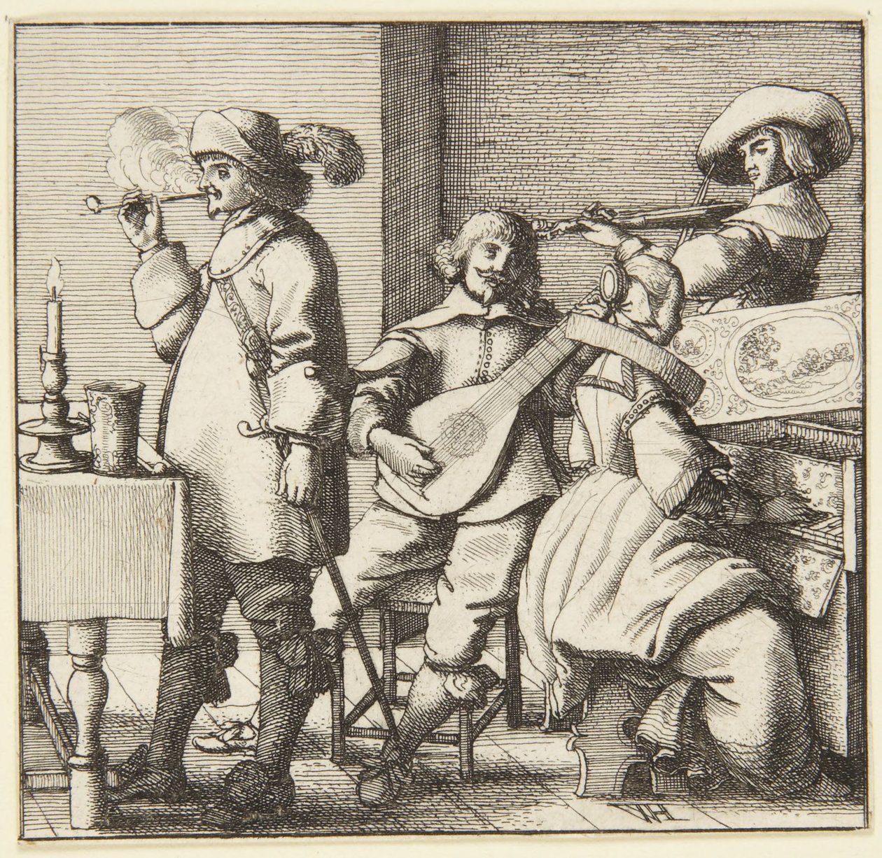 A trió alkotó: Wenceslaus Hollar