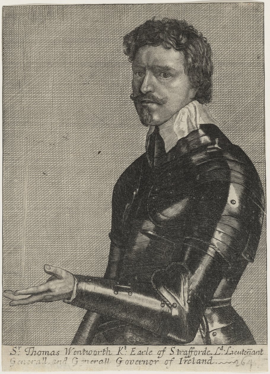 Thomas Wentworth, Strafford 1. grófja alkotó: Wenceslaus Hollar