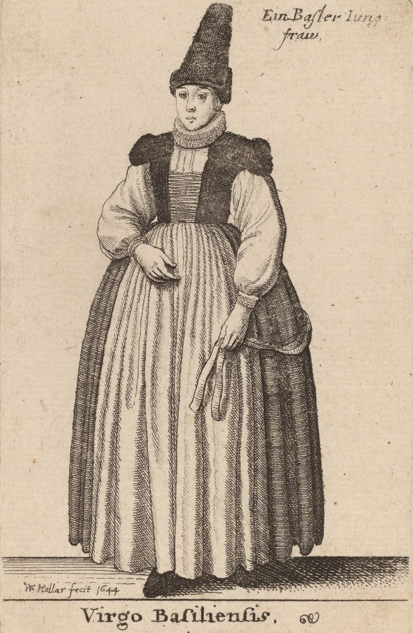 Bazil Szűz, 1644 alkotó: Wenceslaus Hollar
