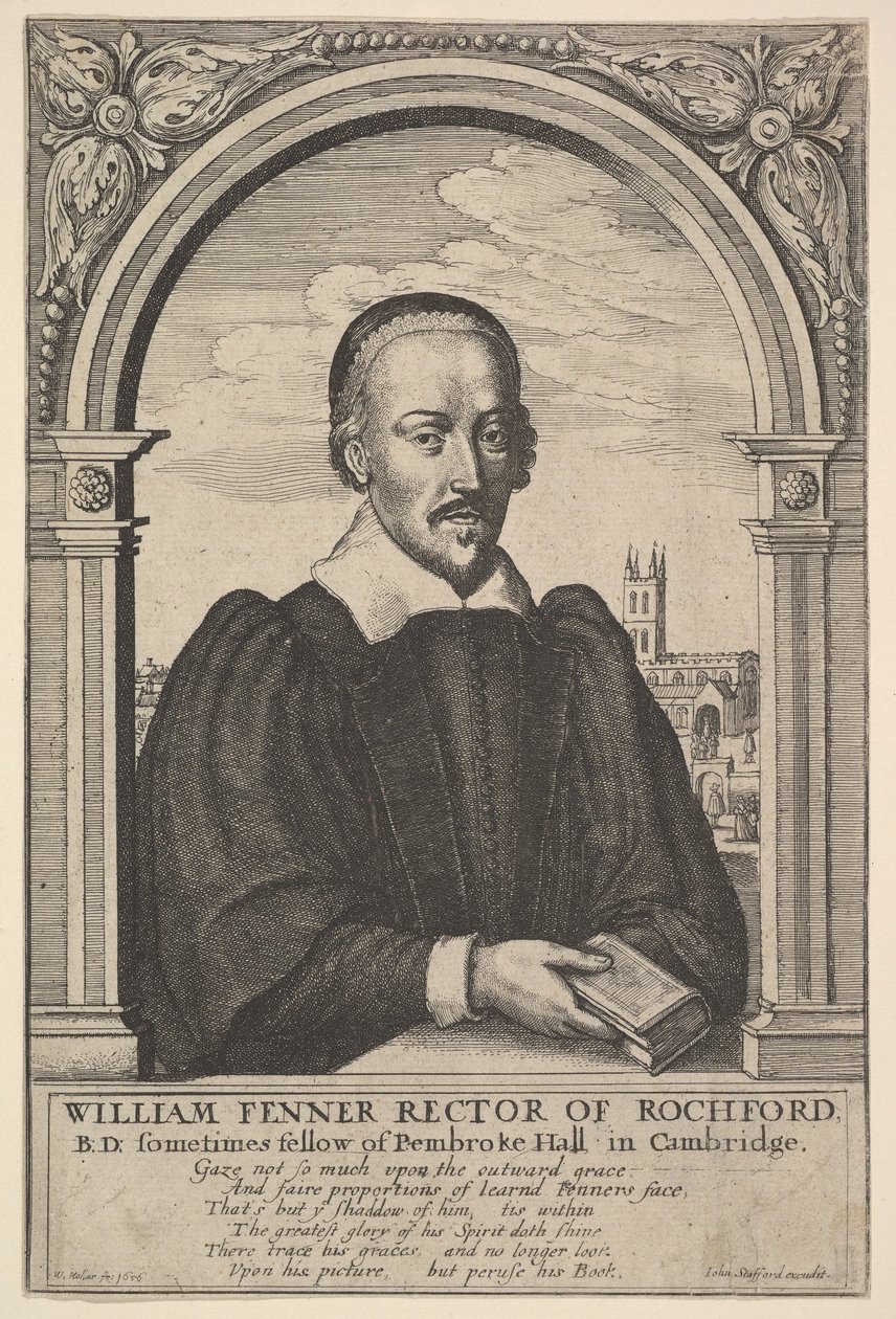 William Fenner, Rochford rektora, 1656. alkotó: Wenceslaus Hollar