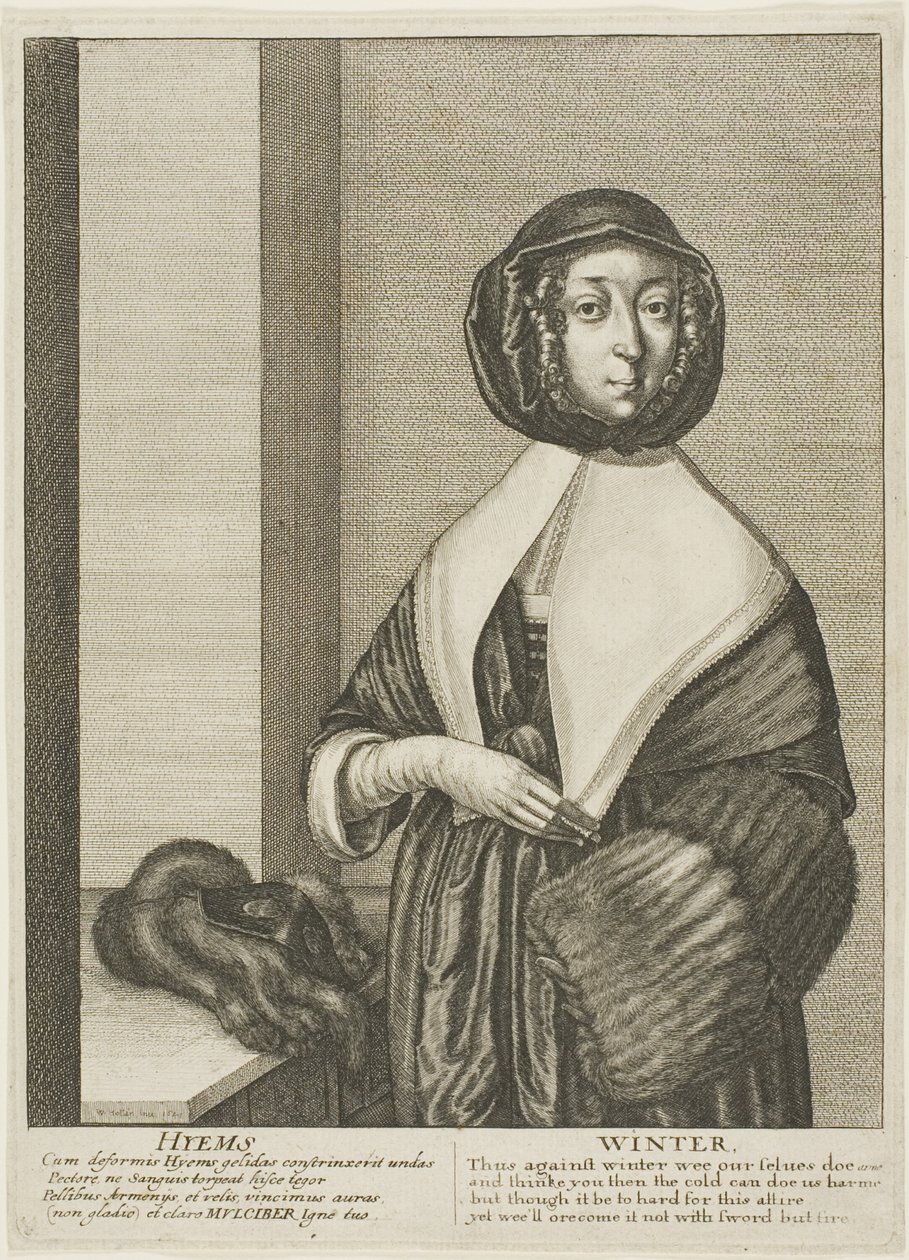 Téli alkotó: Wenceslaus Hollar