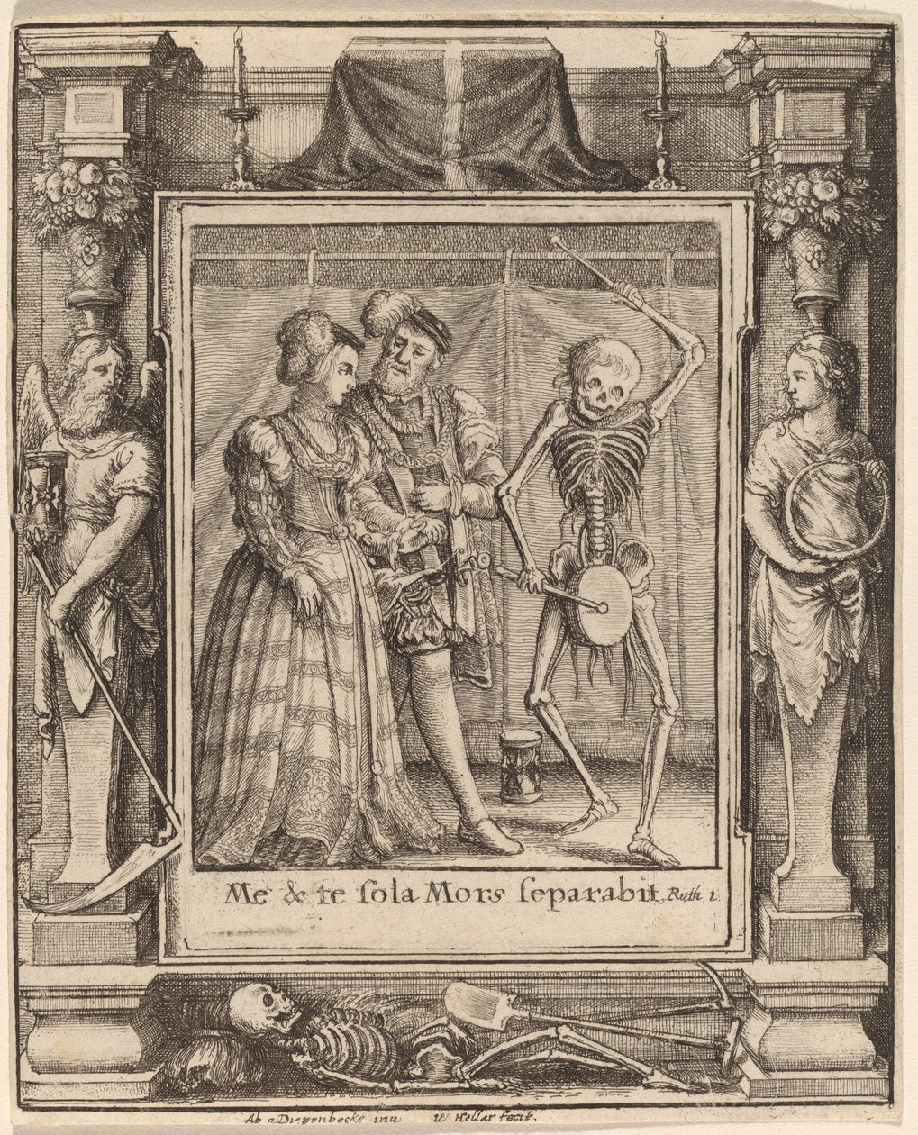 Menyasszonyi pár alkotó: Wenceslaus Hollar after Hans Holbein the Younger after Abraham van Diepenbeeck