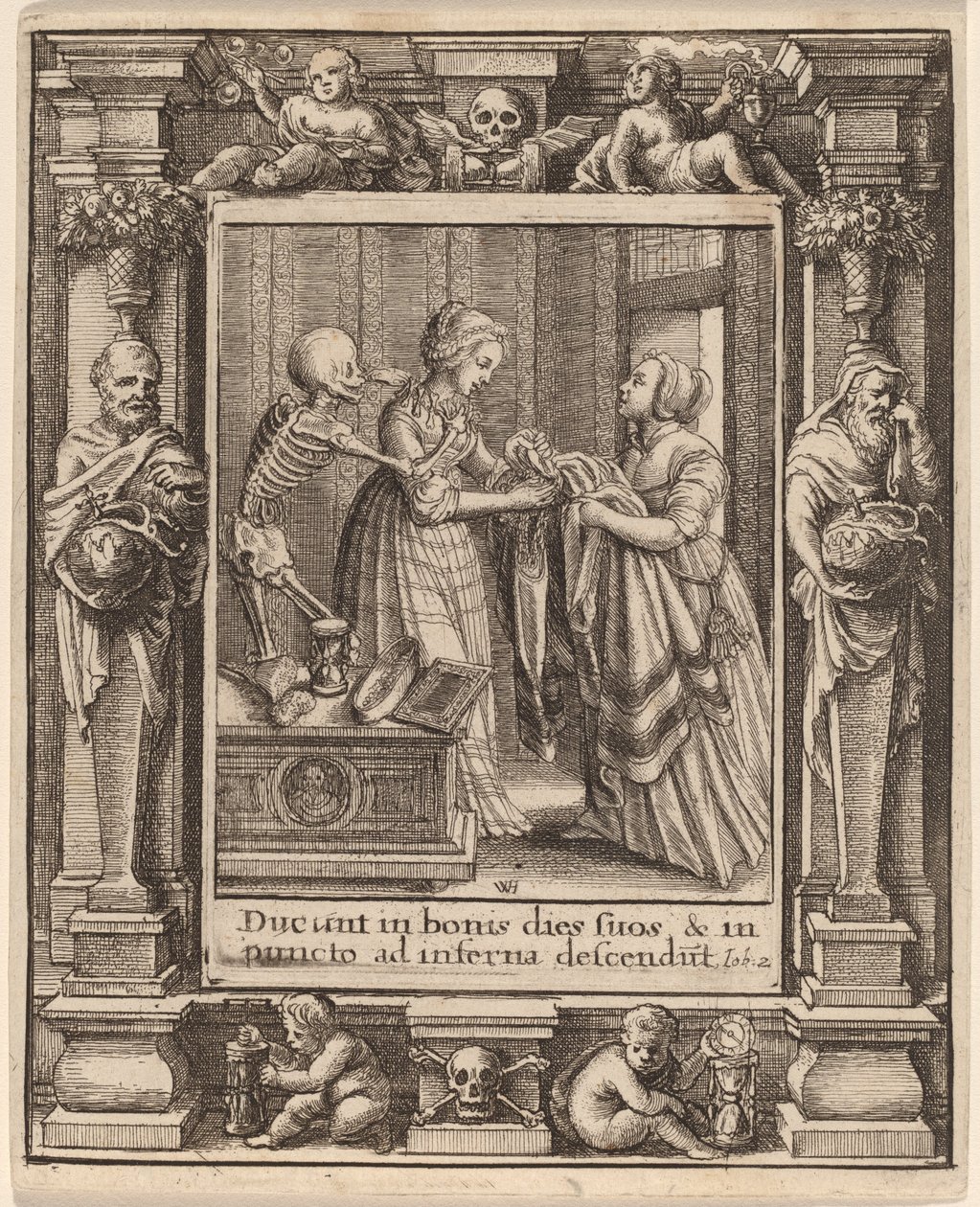 Menyasszony alkotó: Wenceslaus Hollar after Hans Holbein the Younger after Abraham van Diepenbeeck