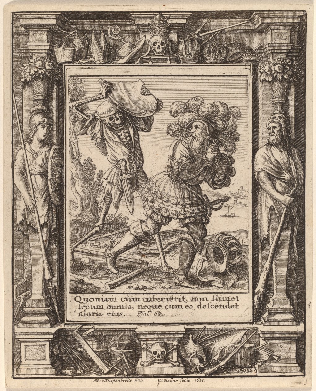 Számol alkotó: Wenceslaus Hollar after Hans Holbein the Younger after Abraham van Diepenbeeck