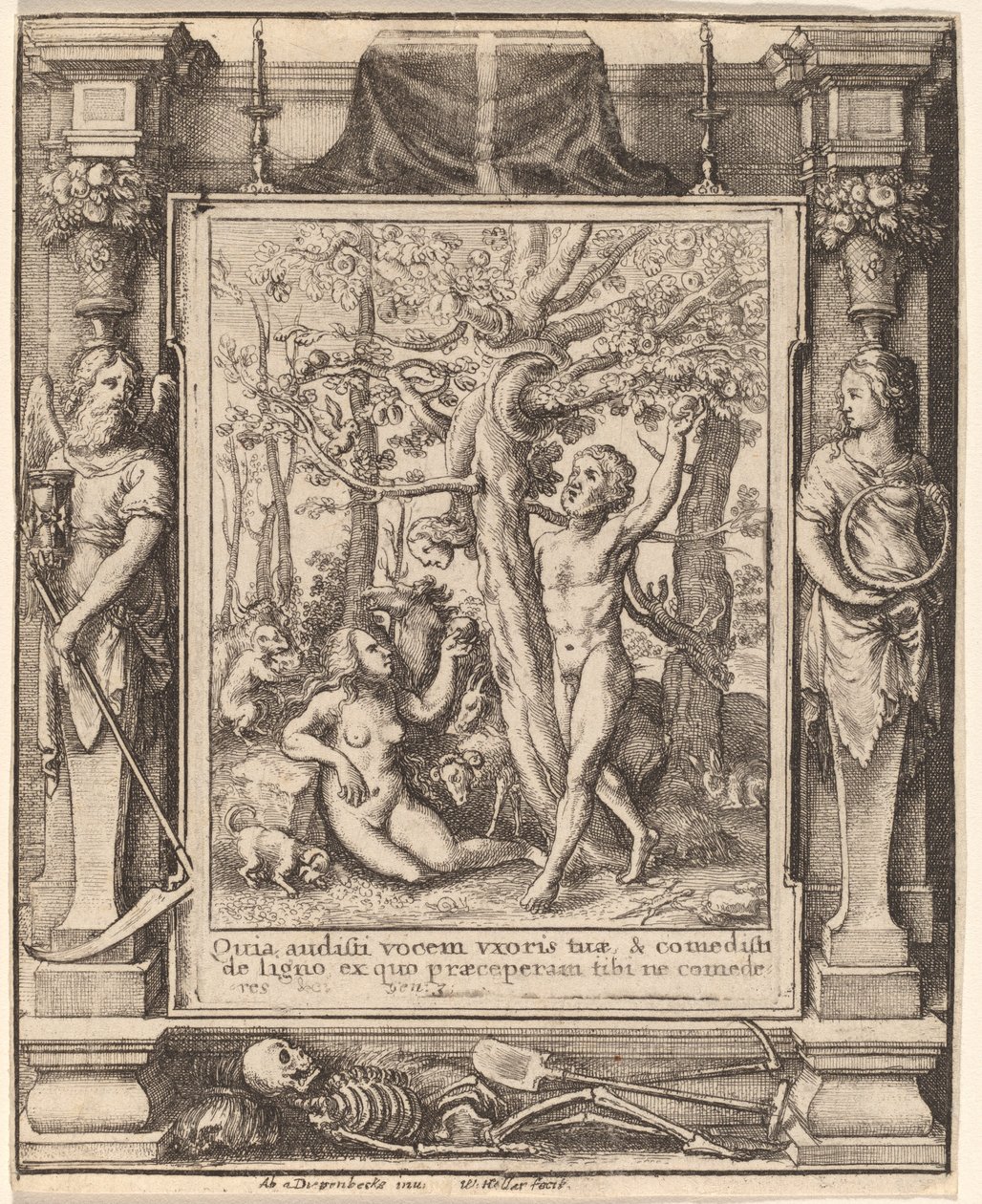 Édenkert alkotó: Wenceslaus Hollar after Hans Holbein the Younger after Abraham van Diepenbeeck