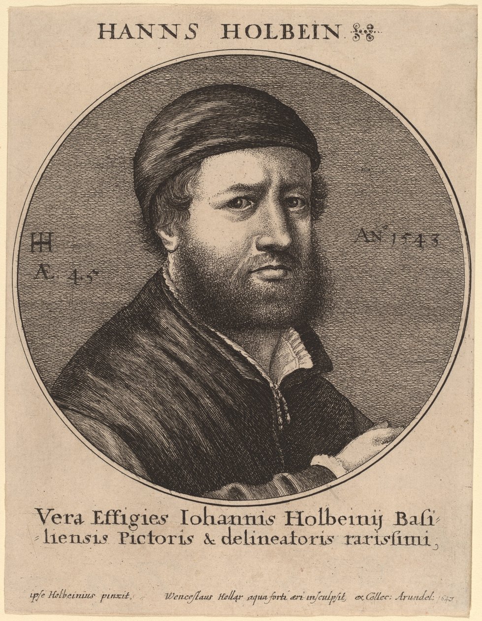 Hans Holbein ifjabb alkotó: Wenceslaus Hollar after Hans Holbein the Younger