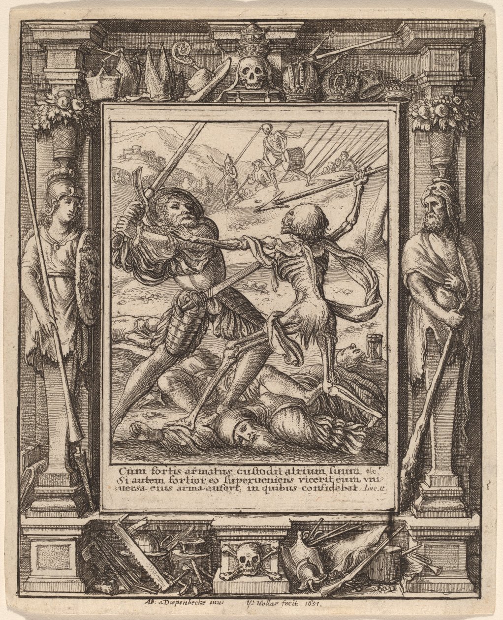 Lovag alkotó: Wenceslaus Hollar after Hans Holbein the Younger after Abraham van Diepenbeeck