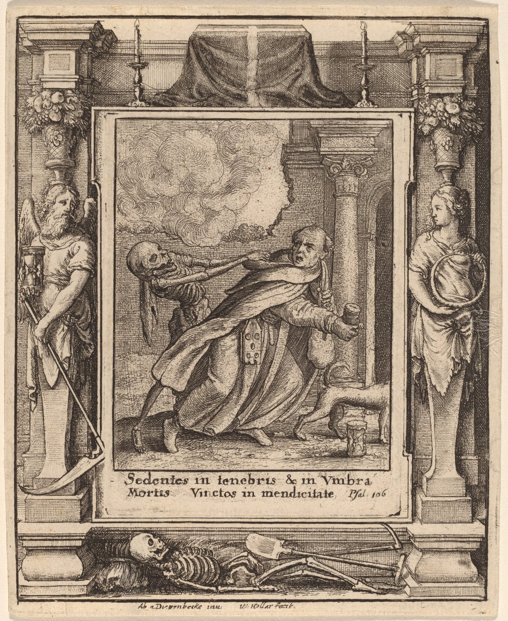 Szerzetes alkotó: Wenceslaus Hollar after Hans Holbein the Younger after Abraham van Diepenbeeck