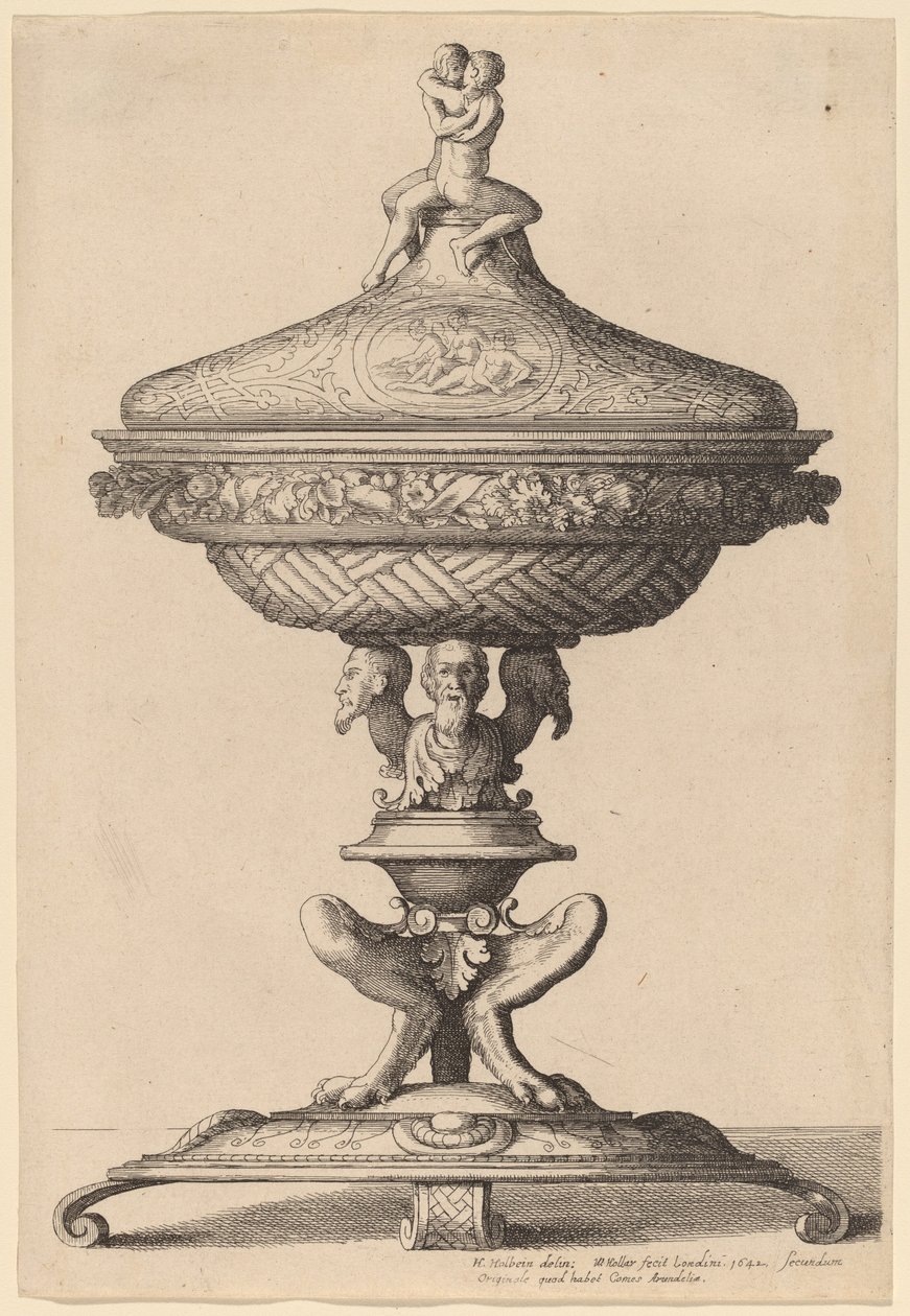 Díszes Serleg alkotó: Wenceslaus Hollar after Hans Holbein the Younger