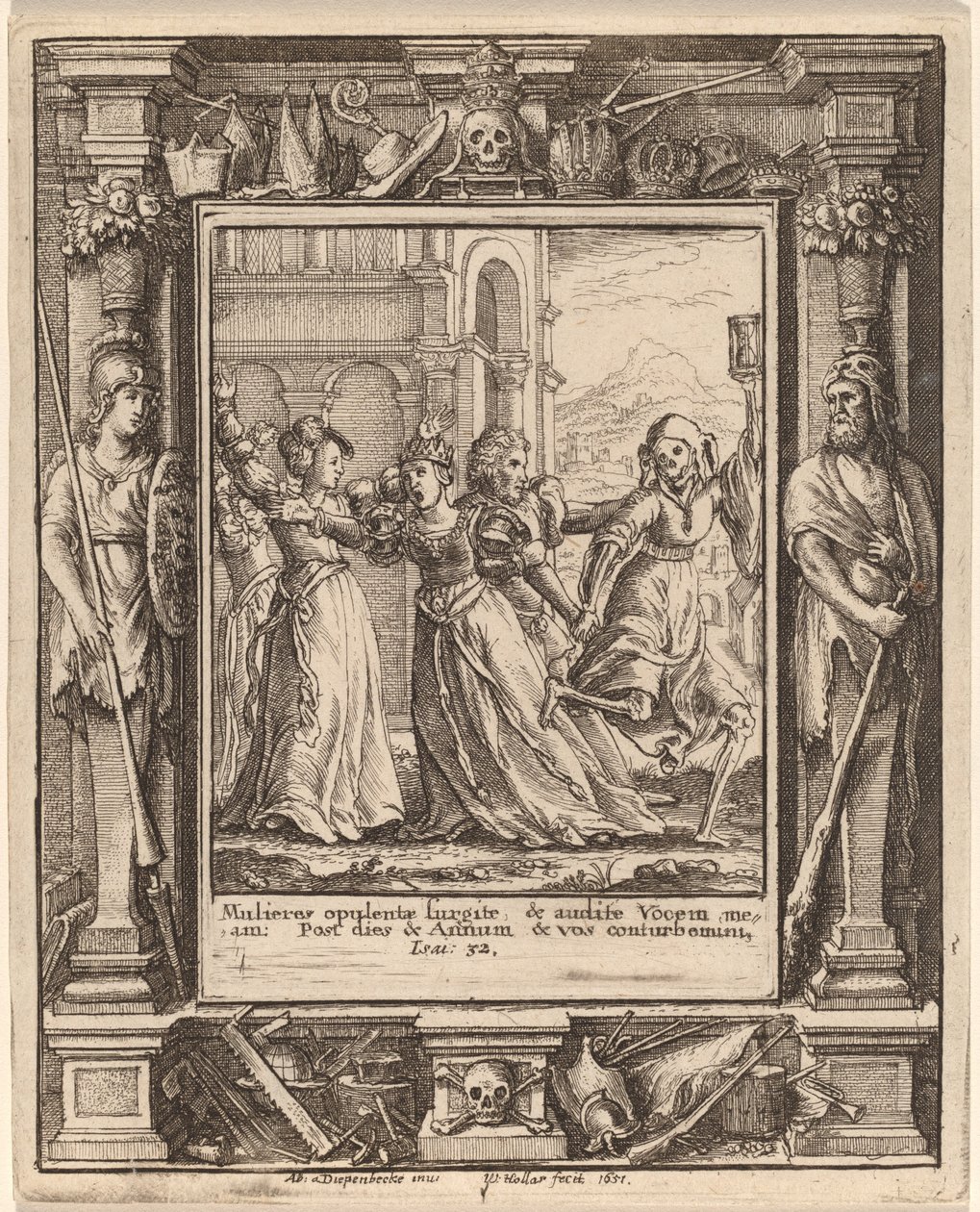 Királynő alkotó: Wenceslaus Hollar after Hans Holbein the Younger after Abraham van Diepenbeeck