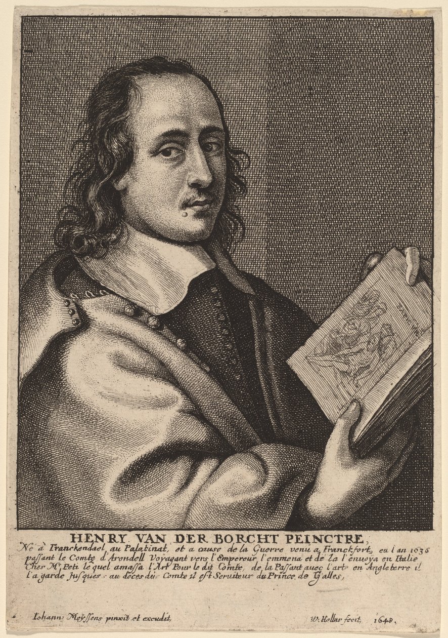Henry van der Borcht, festő alkotó: Wenceslaus Hollar after Joannes Meyssens