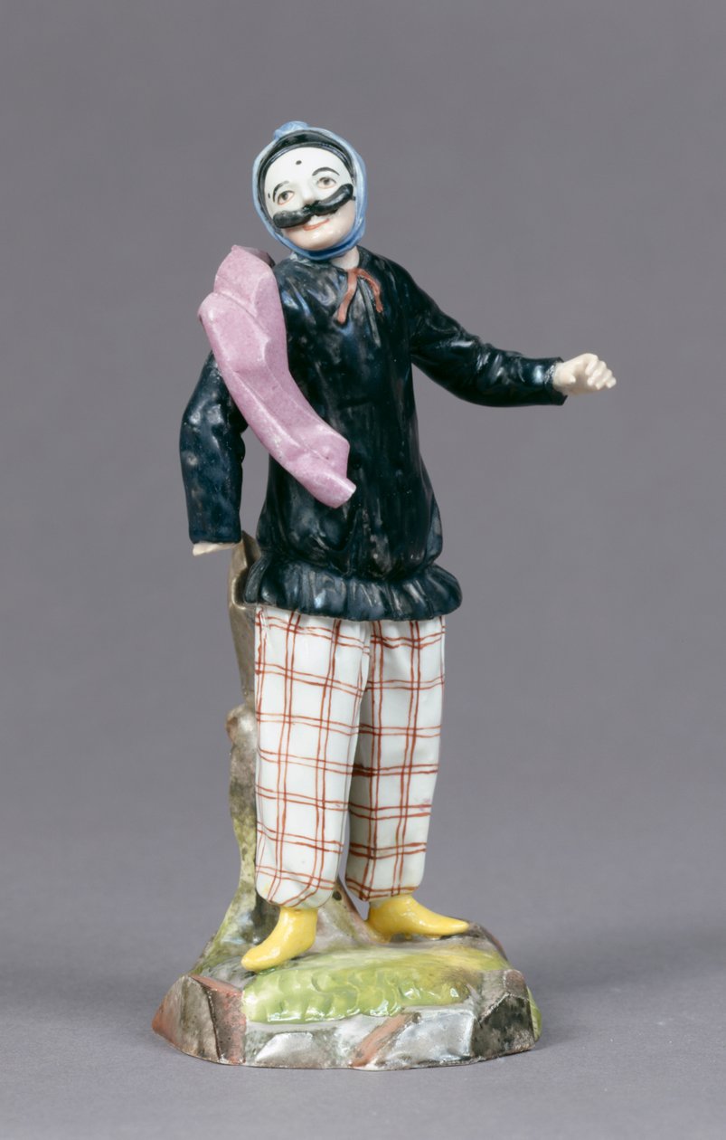 Harlekin állvánnyal, a „Commedia dell