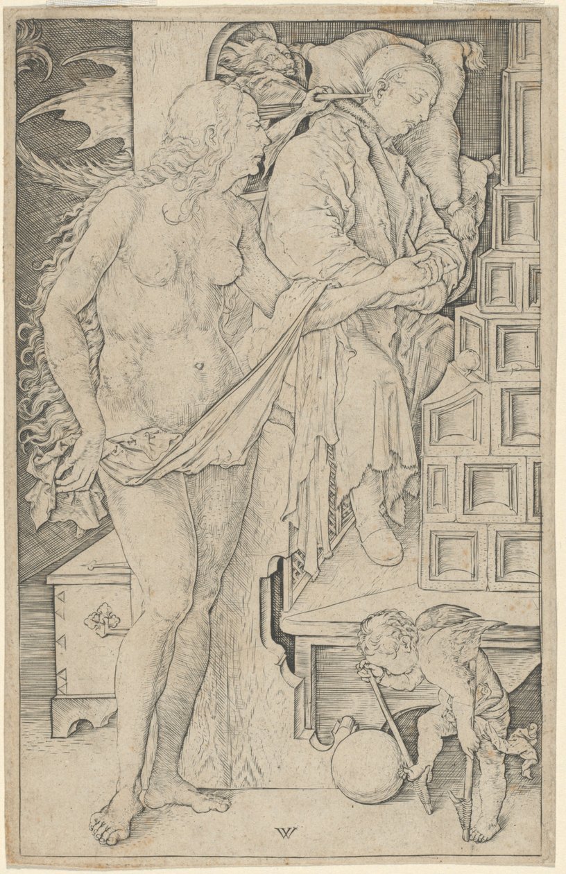 Az orvos álma alkotó: Wenzel von Olmutz, after Albrecht Dürer