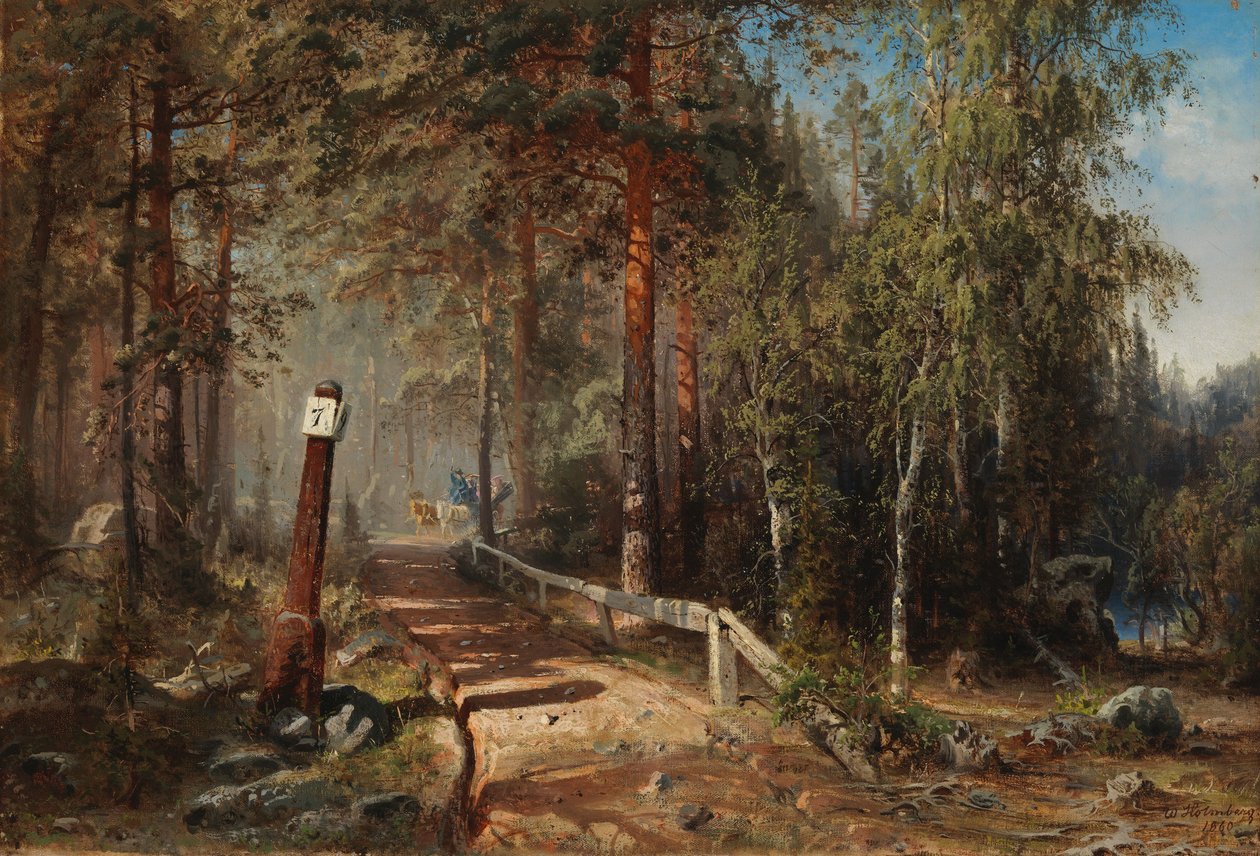 Mail Road Häme-ben alkotó: Werner Holmberg