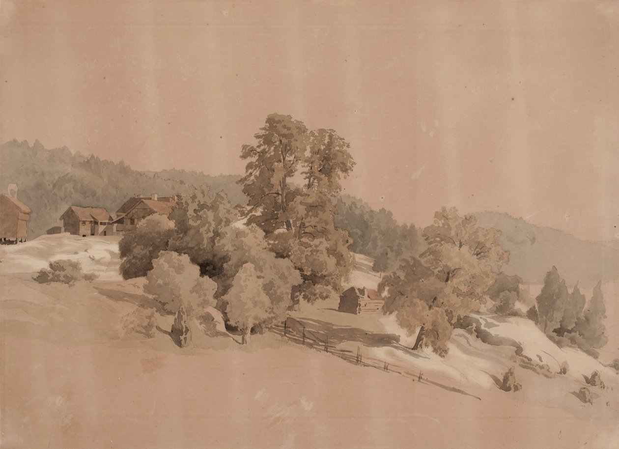 Nyári táj alkotó: Werner Holmberg