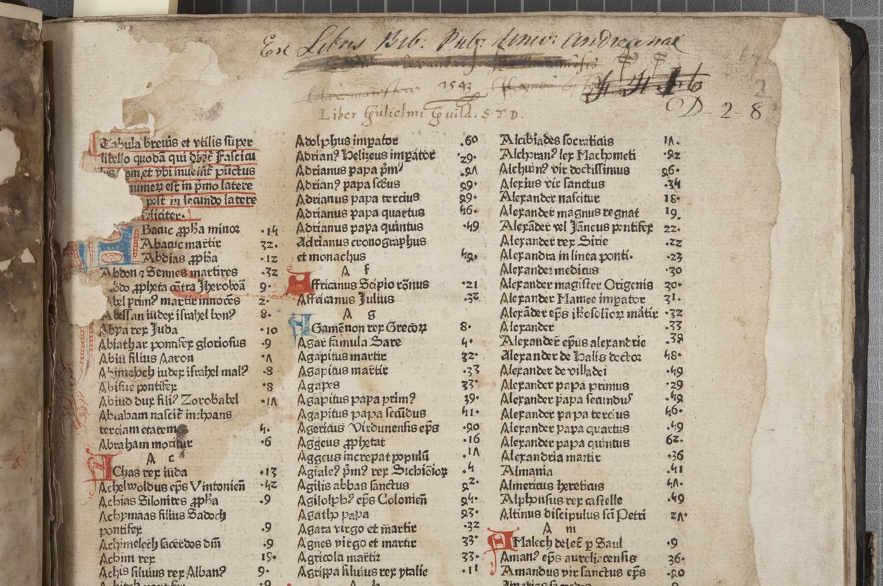 Fol 2 recto alkotó: Werner Rolevinck
