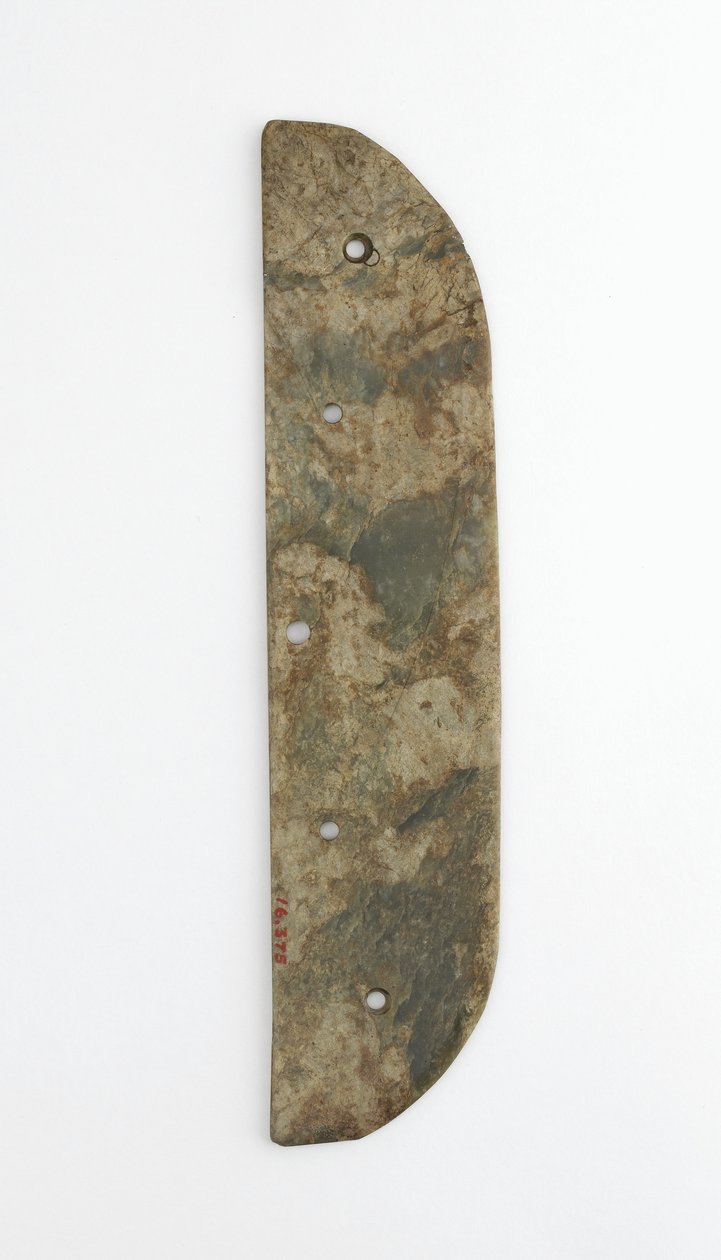 Szertartási eszköz (jáde) alkotó: Western Zhou Dynasty Chinese School