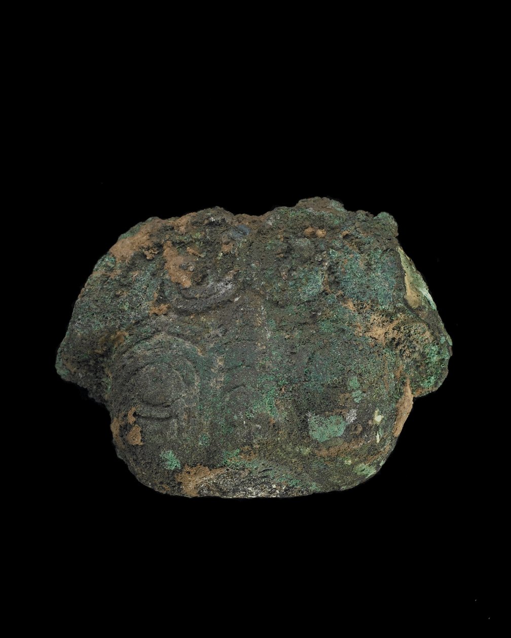 Dísz: groteszk állatmaszk (bronz) alkotó: Western Zhou Dynasty Chinese School
