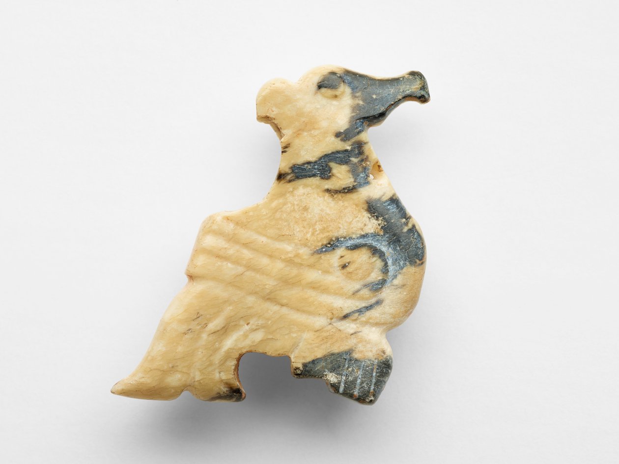 Medál madár formájú, Kr.e. 1300-1050 körül alkotó: Western Zhou Dynasty Chinese School