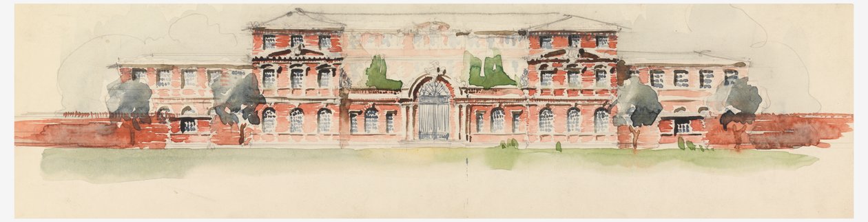 Hearst School for Girls: A főépület magassága alkotó: Whitney Warren Jr.