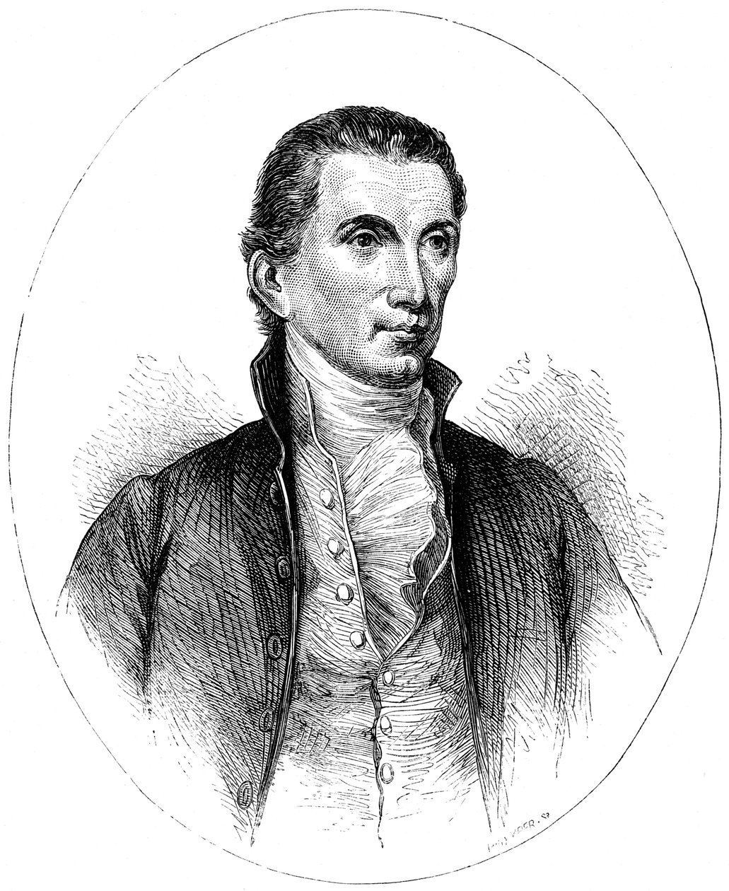 James Monroe, az Egyesült Államok 5. elnöke, 1880. alkotó: Whymper