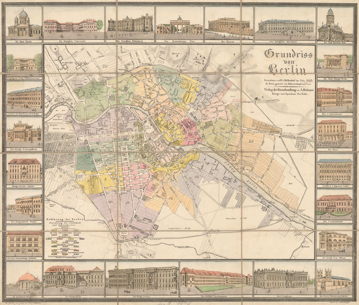 Berlin alaprajza alkotó: Wichard von Möllendorf