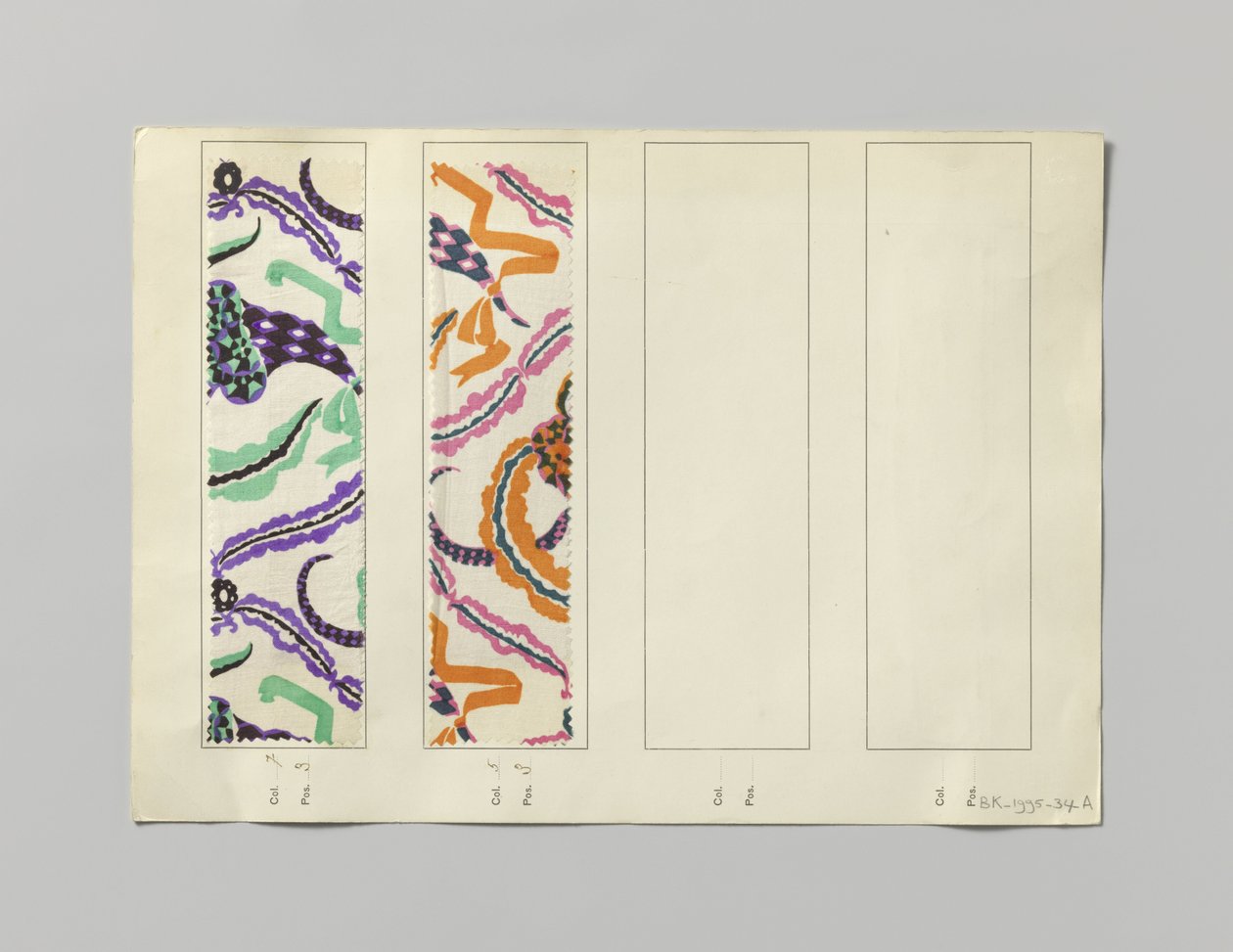 Acél nyomtatott oldallal, Blumenhorn dizájn alkotó: Wiener Werkstätte