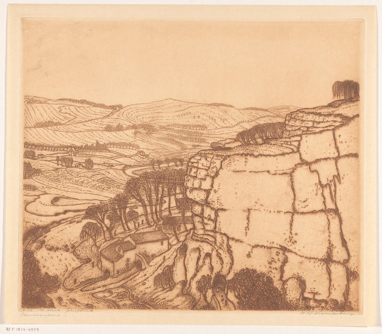 Constantine (eredeti cím az objektumon) alkotó: Wijnand Otto Jan Nieuwenkamp (signed by artist)