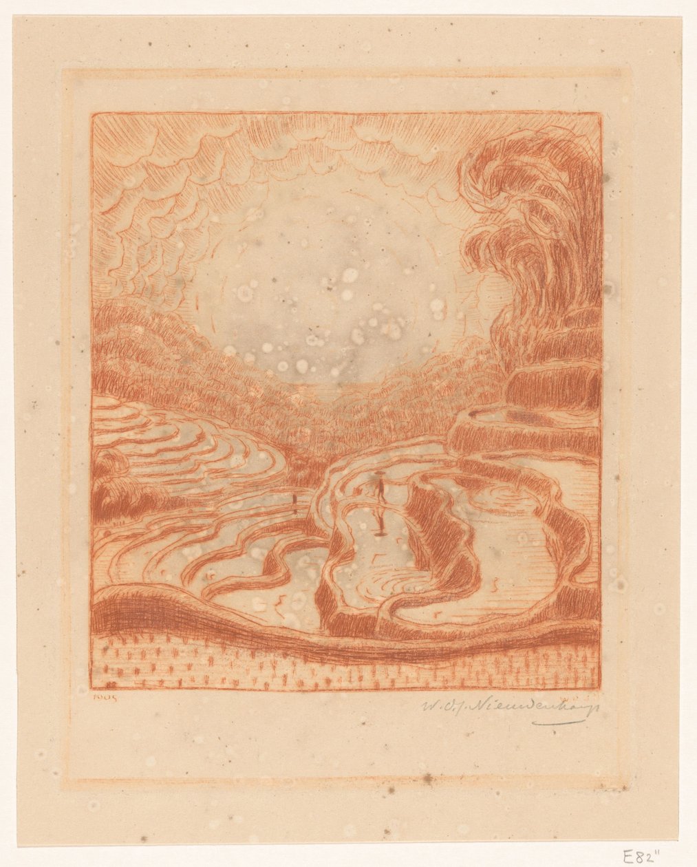 Rizsföldek Balin Rizsföldek (eredeti cím) alkotó: Wijnand Otto Jan Nieuwenkamp (signed by artist)