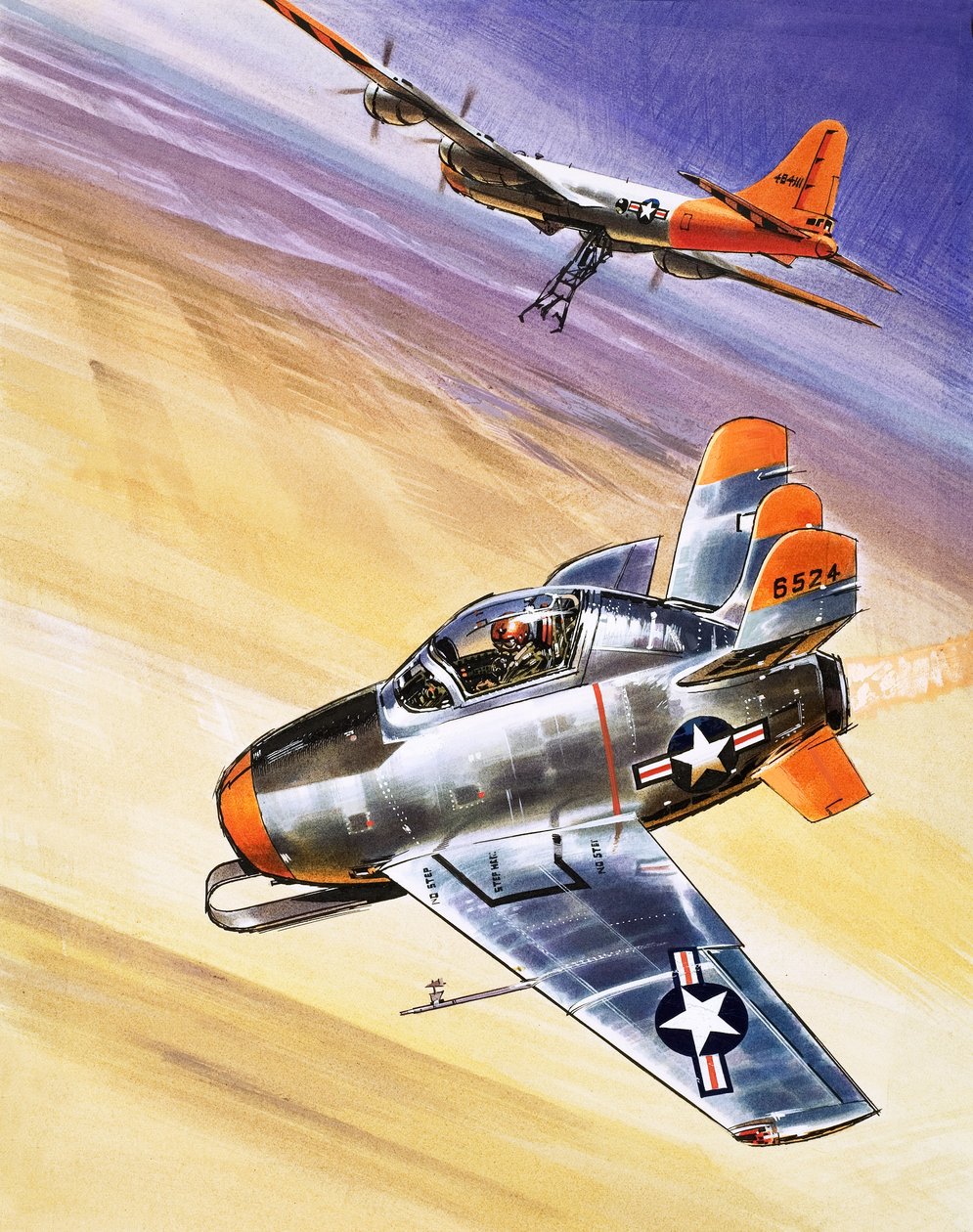 Mini Jet-Fighter, illusztráció az 