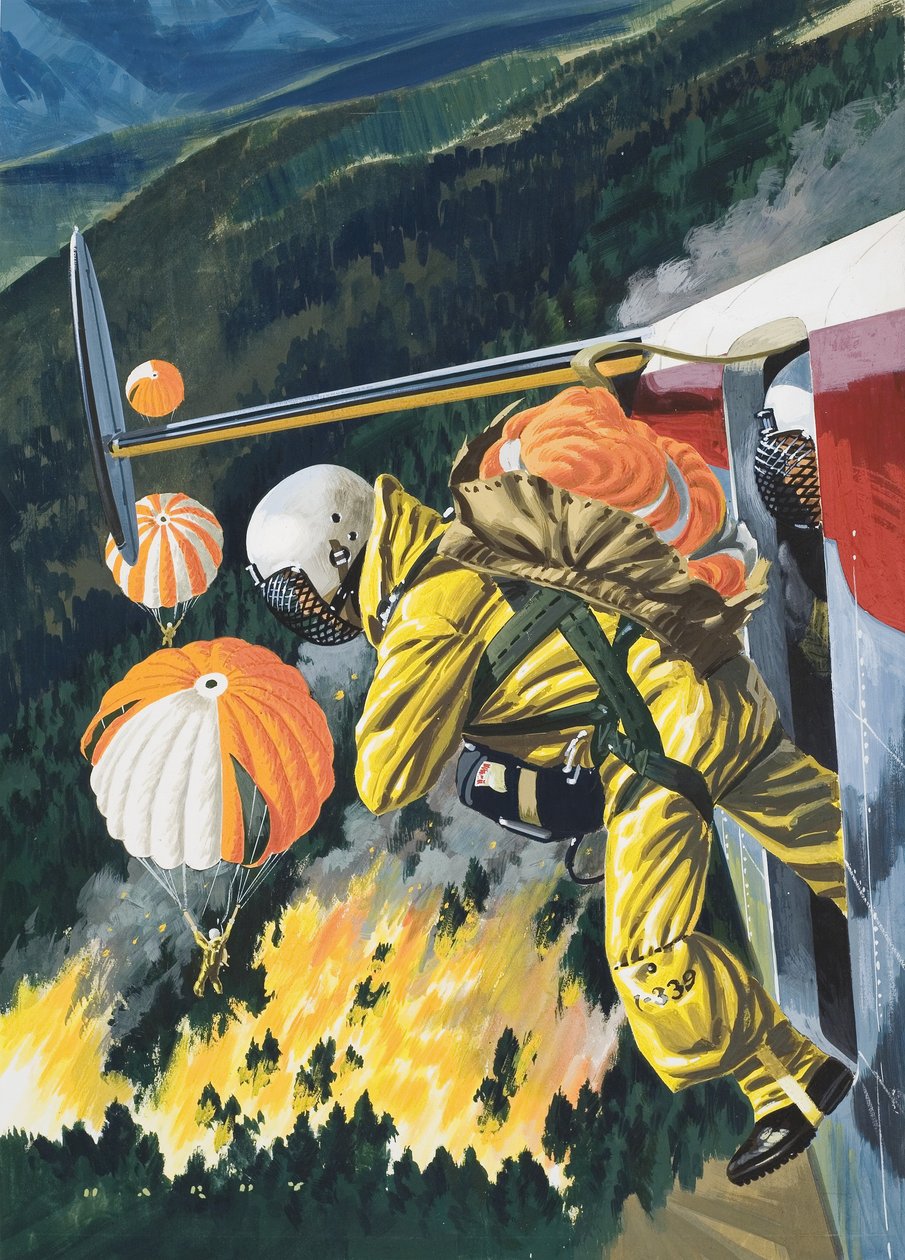Ejtőernyősök alkotó: Wilf (20th century) Hardy