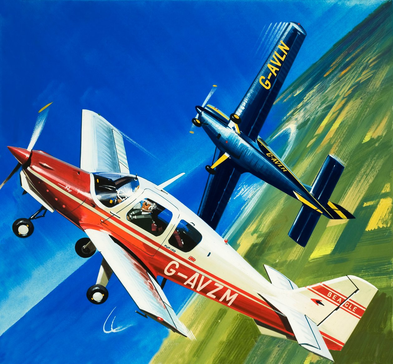 A Beagle kölyök alkotó: Wilf (20th century) Hardy