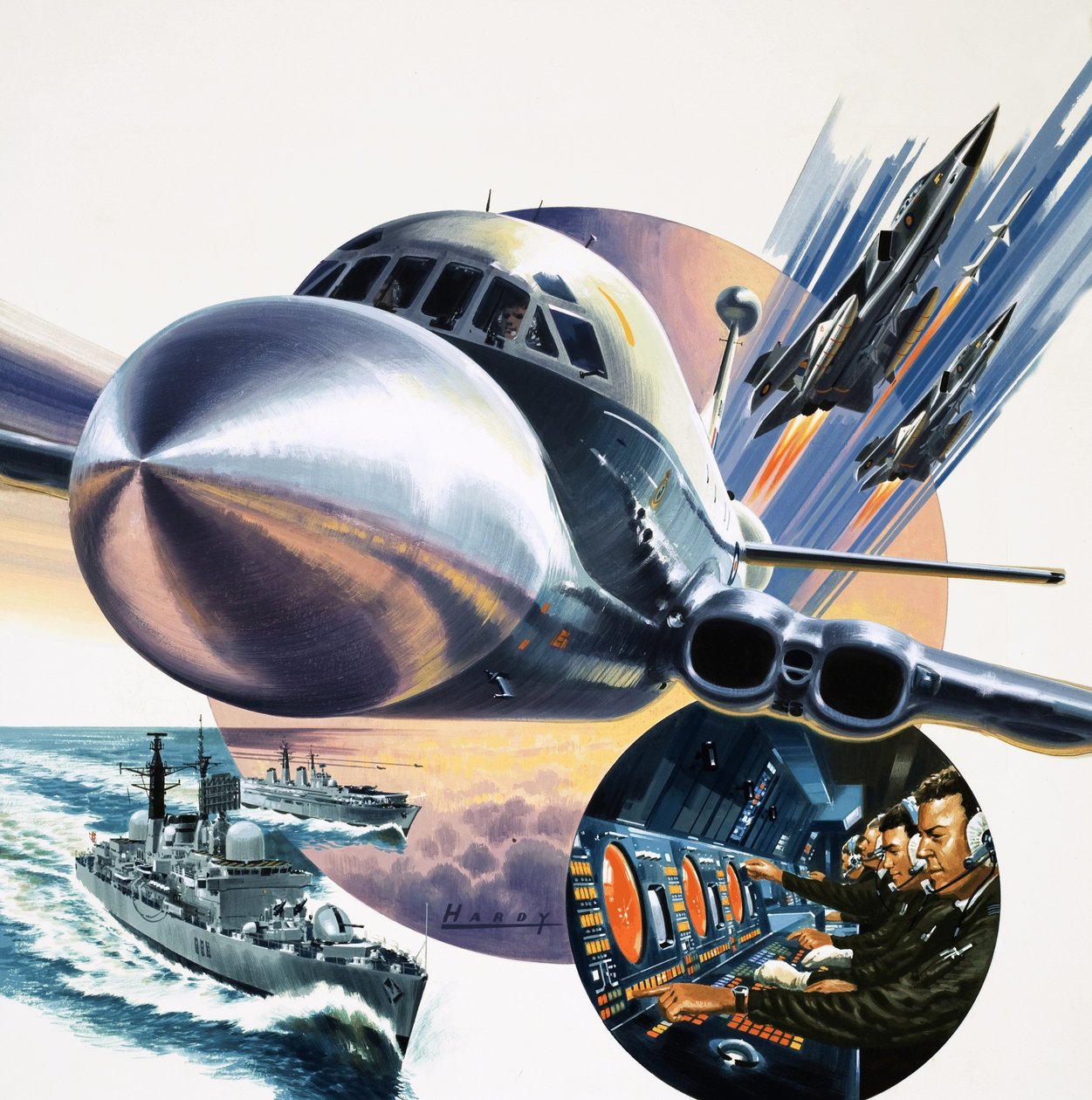 A Nimród Mark III alkotó: Wilf (20th century) Hardy