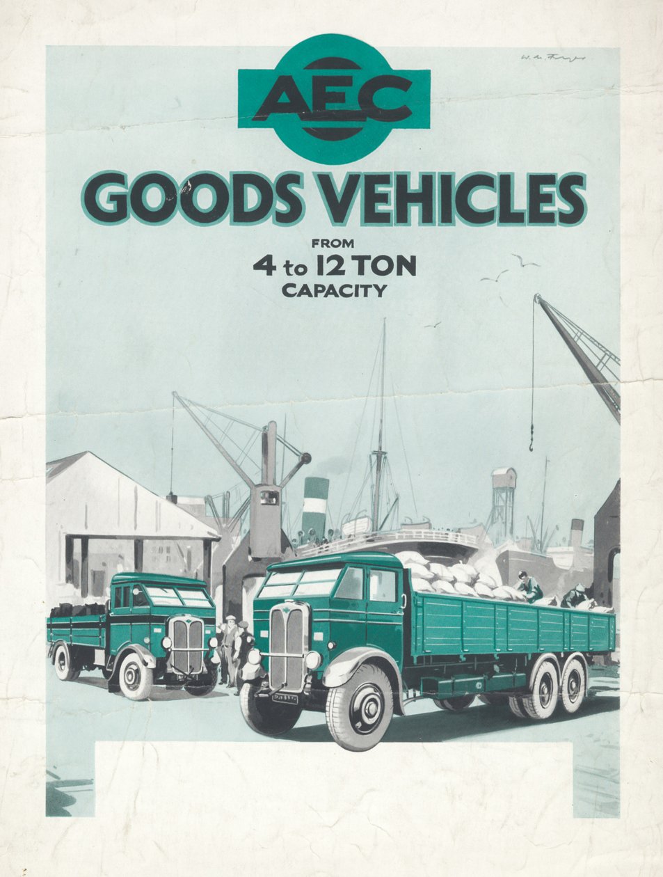 AEC motortechnika, 1950-es évek alkotó: Wilfred Fryer