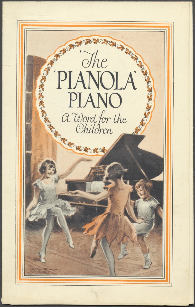 Aeolian Company Pianolas, 1920-as évek alkotó: Wilfred Fryer