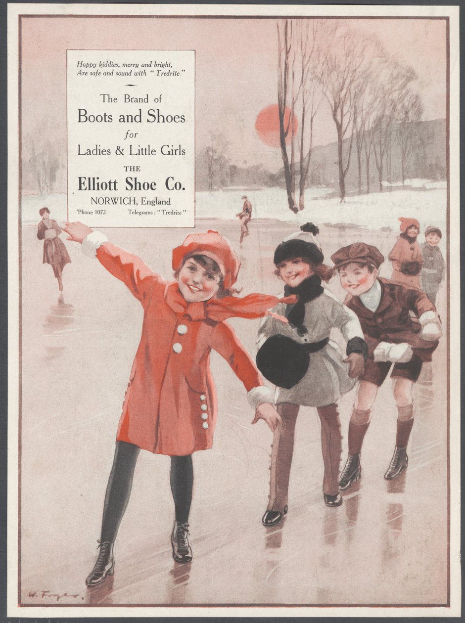 Elliott Shoe Company, 1920-as évek alkotó: Wilfred Fryer