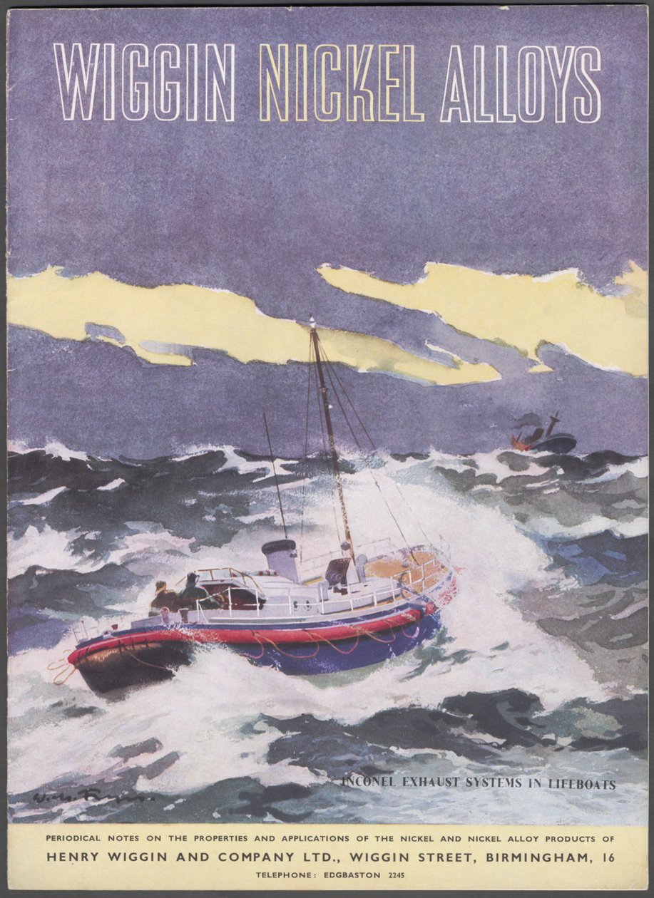 Wiggin nikkelötvözetek, 1960-as évek alkotó: Wilfred Fryer